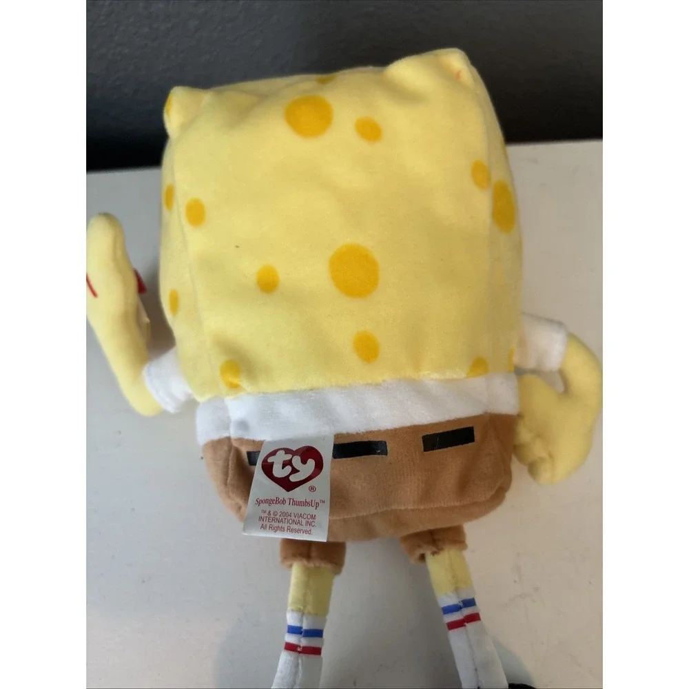 Beanie Babies' Spongebob Squarepants Plush Winking Thumbs Up